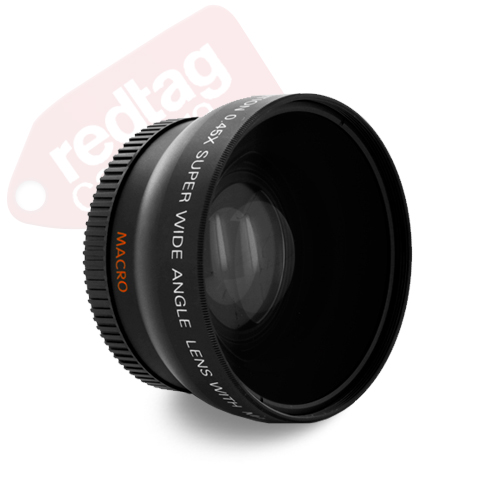 58mm High Definition 0.45x Wide Angle Lens