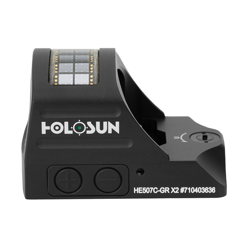 Holosun HE507C-GR-X2 Pistol Green Dot Optical Sight 2 MOA Dot & 32 MOA Circ-img-2