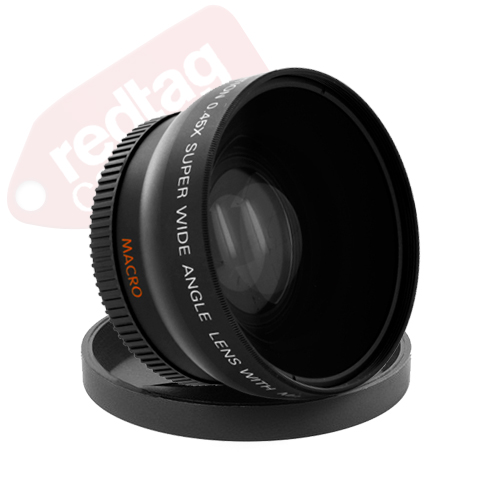 52mm High Definition 0.45x Wide Angle Lens