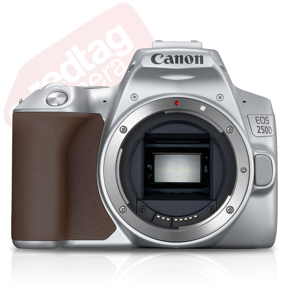 Canon EOS 250D 24.2MP 4K Digital SLR Camera Body Silver