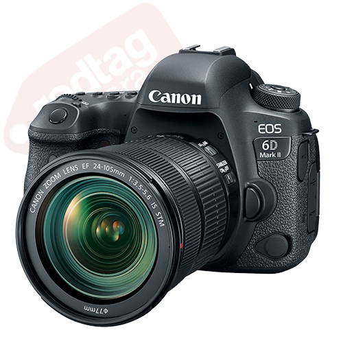 Canon EOS 6D Mark II Full Frame 26.2MP DSLR Camera with EF 24-105mm STM