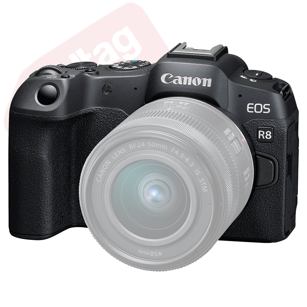 Canon EOS R8 Mirrorless Camera & 18-45mm STM+ 32GB 3 Lens Ultimate