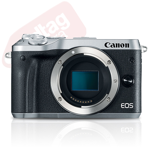 Canon EOS M6 Mirrorless 24.2MP Digital Camera Body Silver