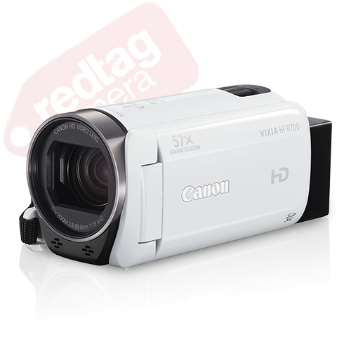 Canon VIXIA HF R700 Full HD Camcorder White with 57x Advanced Zoom