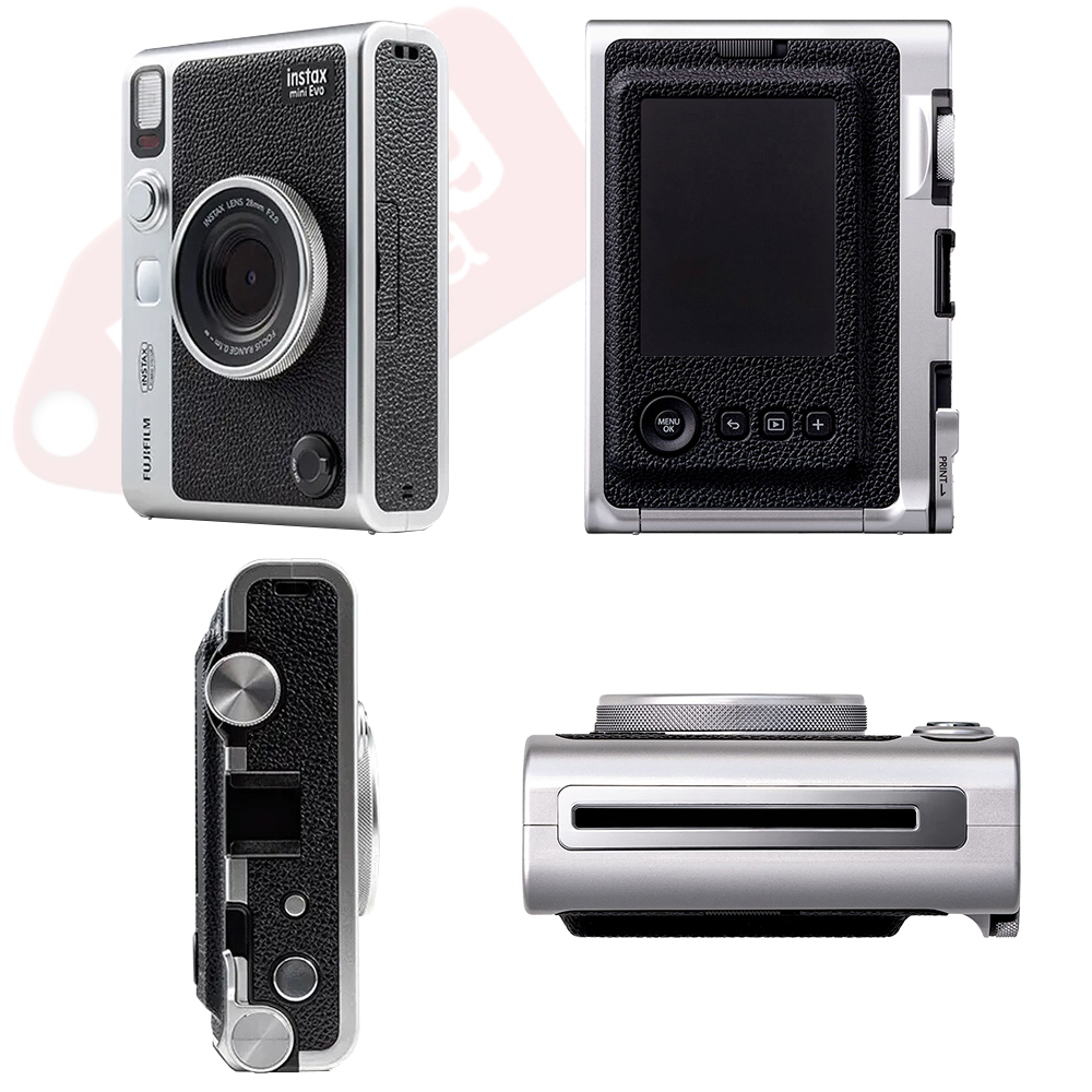 FUJIFILM INSTAX MINI EVO Hybrid Instant Camera Black FUJIFILM INSTAX MINI EVO Hybrid Instant Camera Black