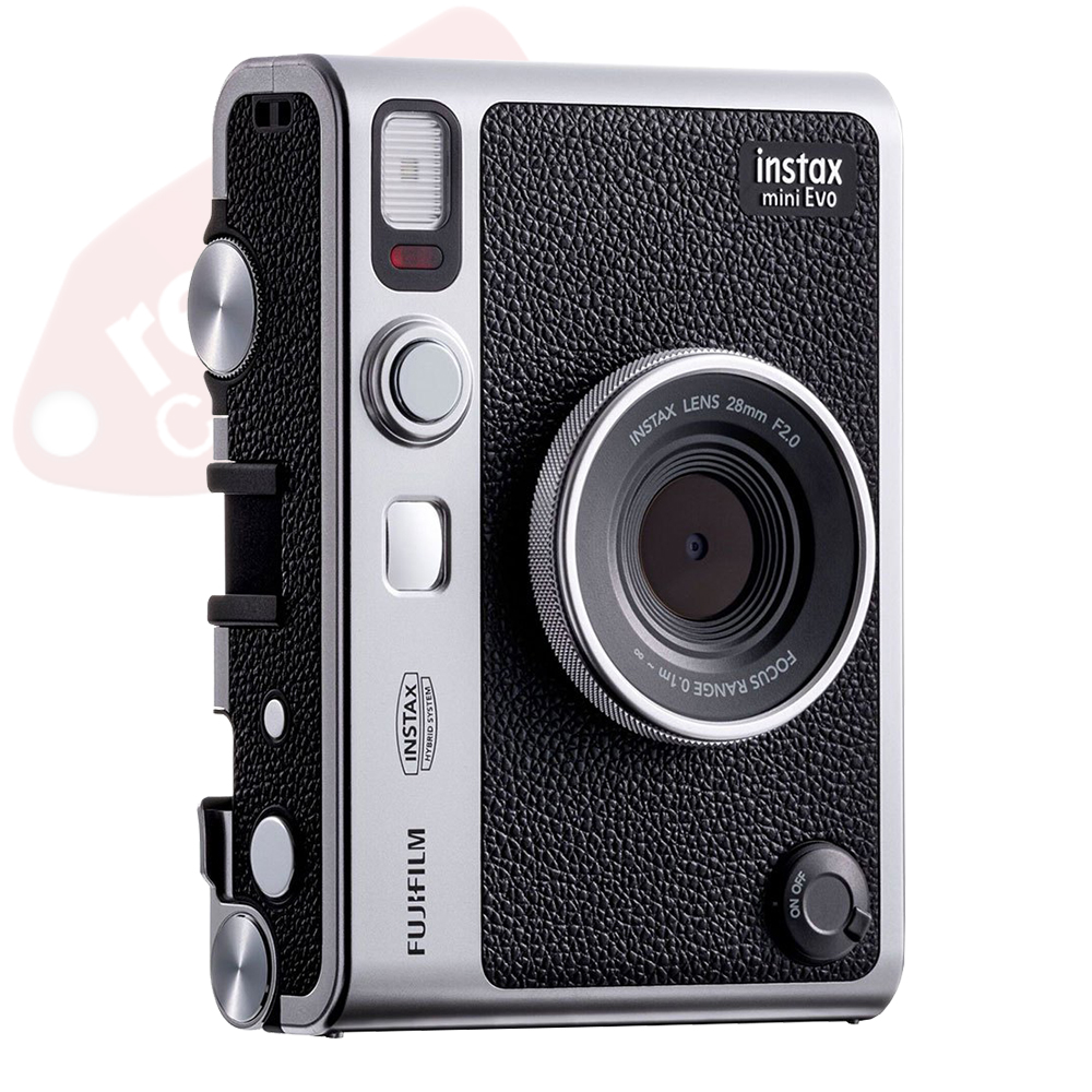 FUJIFILM INSTAX MINI EVO Hybrid Instant Camera Brown + 20