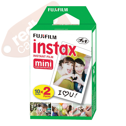 Fujifilm Instax Mini Instant Film Twin Pack for Fuji Mini 8 9 70 90 - 20 Sheets