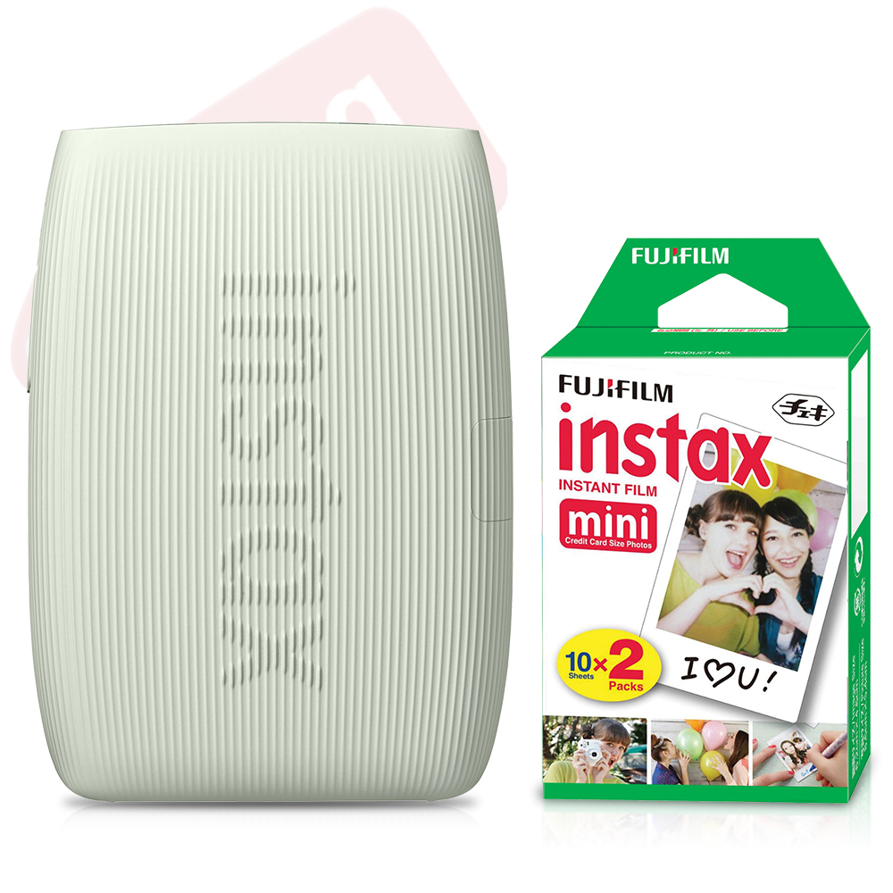 FUJIFILM INSTAX MINI LINK 3 Smartphone Printer Sage Green + 20