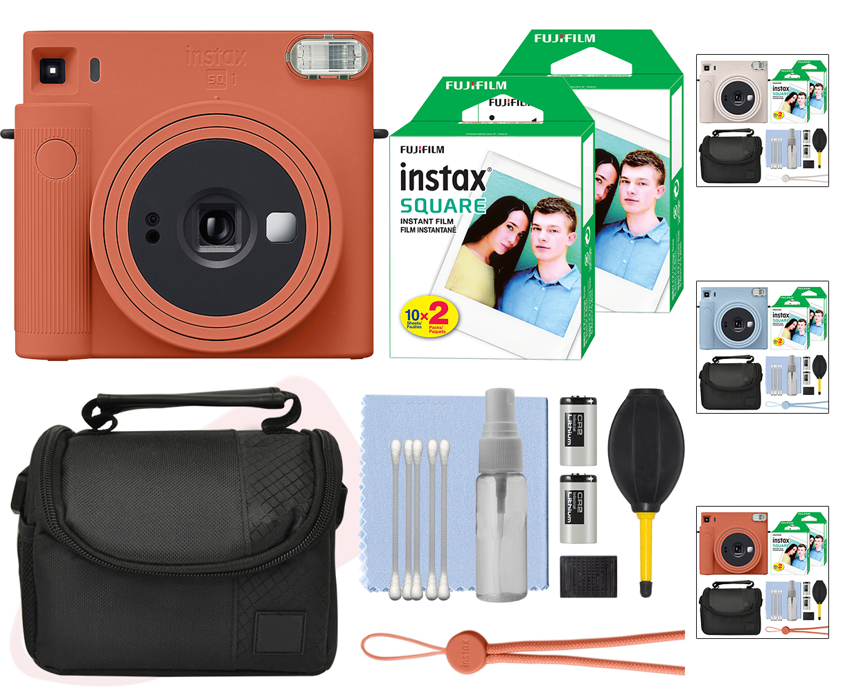 instax SQUARE instant Film 50 shot pack, white Border, suitable for all  instax SQUARE cameras and printers
