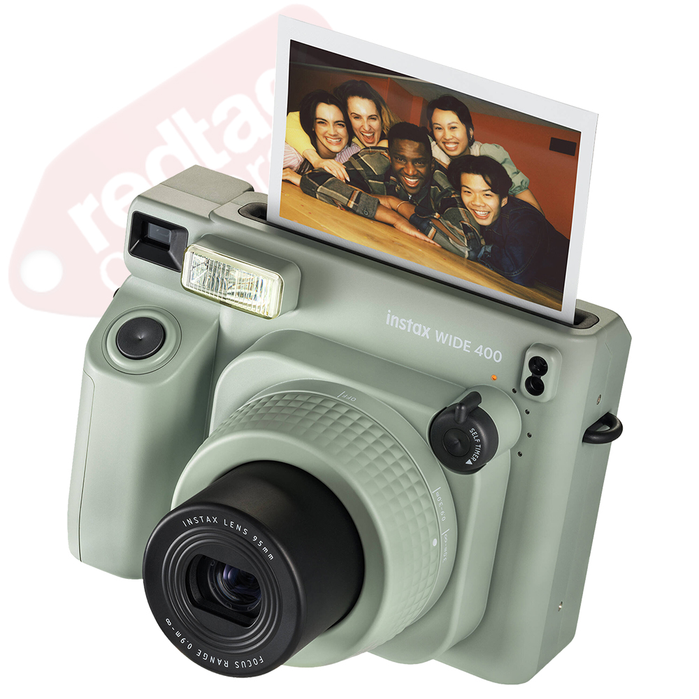 Fujifilm INSTAX Wide 400 Fuji Instant Film Camera Green + 20