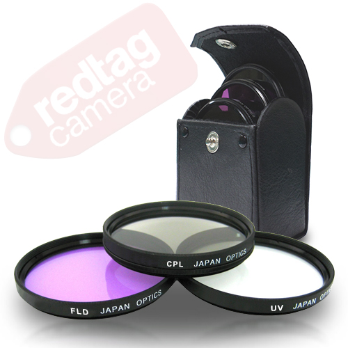 40.5mm Multi-Coated 3 Piece Filter Kit (UV-CPL-FLD)