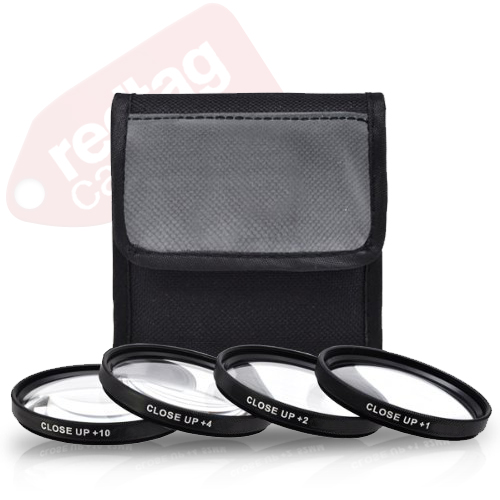 62mm 4 Piece High Definition Close-Up Filter Set