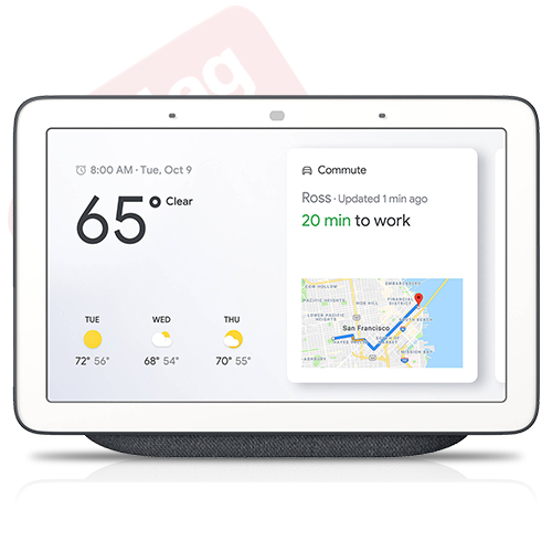 Home Hub with Google Assistant Chalk 