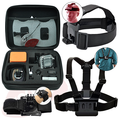 Action Camera Accessory Kit for GoPro Hero 8 7 6 5 4 3+ 3 2 1