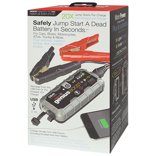 NOCO Genius GB40 GB70 GB150 Boost Plus HD PRO Lithium Jump Starter