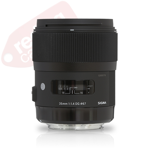 Sigma 35mm f/1.4 DG HSM Art Lens for Nikon DSLR Cameras