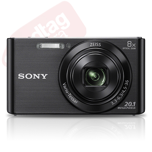 Sony Cyber-shot DSC-W830 20.1MP Digital Camera 8x Optical Zoom Black