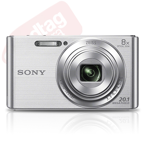 Sony Cyber-shot DSC-W830 20.1MP Digital Camera 8x Optical Zoom Silver