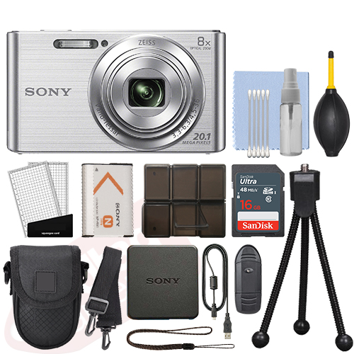 Camera bag for Sony Cyber-shot DSC-W830 protection storage Case universal black